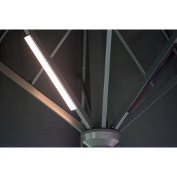 BASTRO PRO SONNENSCHIRM 500x500 cm - Schwarz
