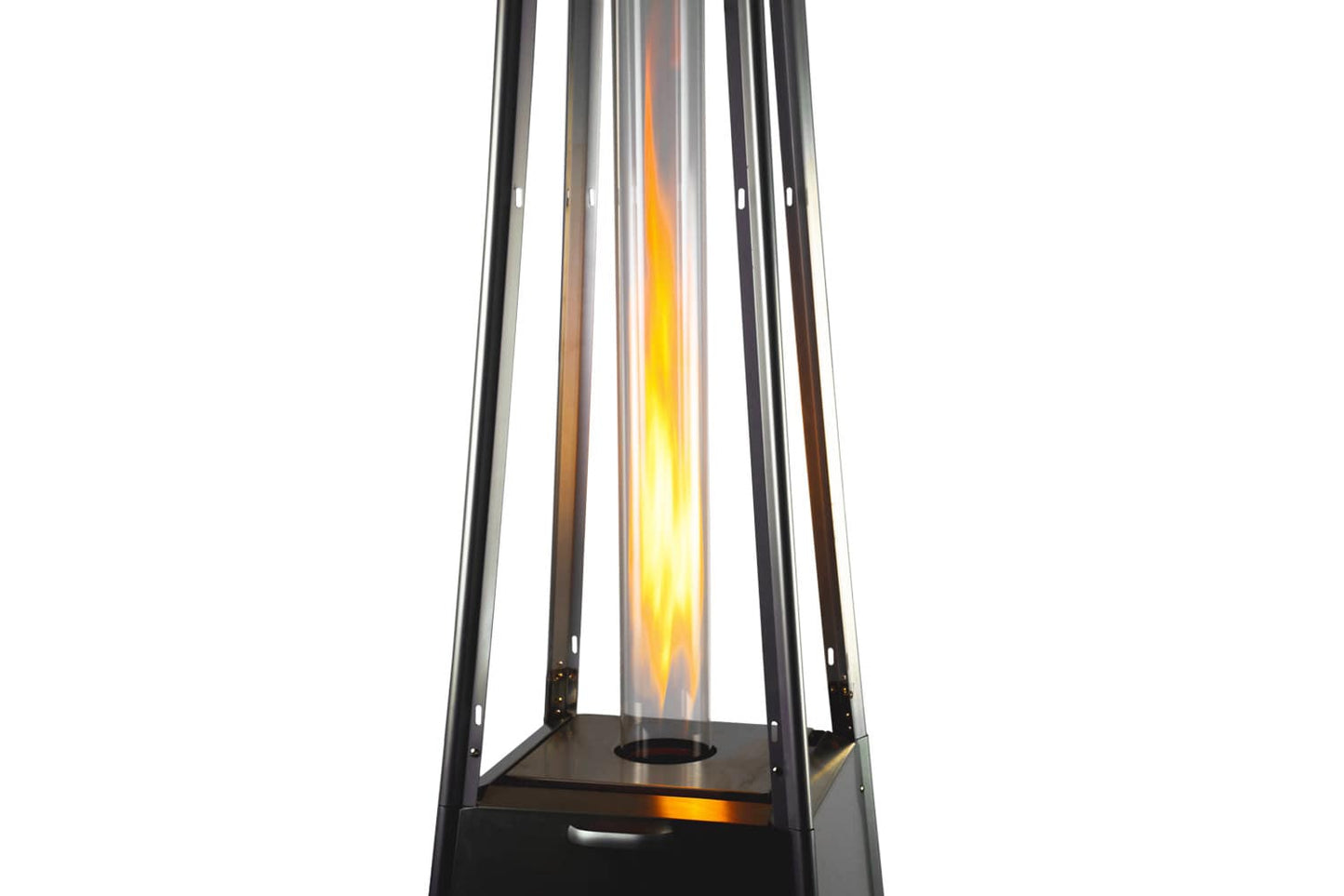 HEIZPILZ PYRAMIDE, H 223 cm x B 53 cm x T 53 cm